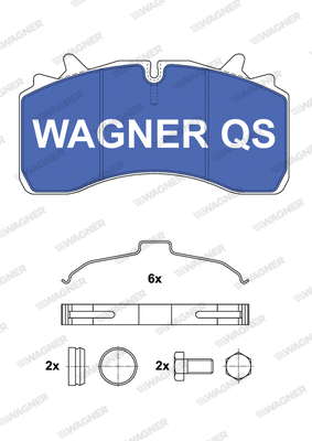 Brake Pad Set, disc brake (2916204950)