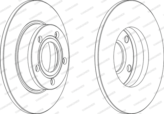Brake Disc (WGR1177-1)