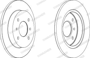 Brake Disc (WGR0267-1)