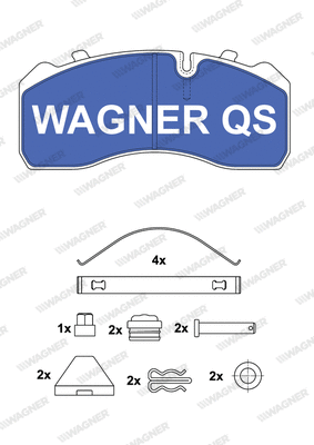 Brake Pad Set, disc brake (2909304950)