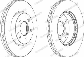 Brake Disc (WGR1619-1)
