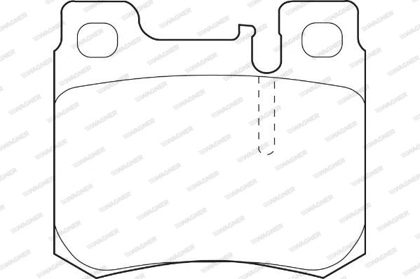 Brake Pad Set, disc brake (WBP21301A)