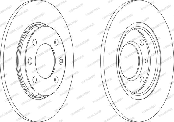 Brake Disc (WGR0244-1)