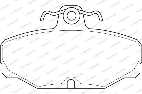 Brake Pad Set, disc brake (WBP20981A)