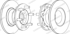 Brake Disc (WGR6104-1)