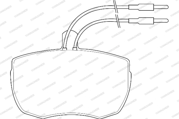 Brake Pad Set, disc brake (WBP20759B)