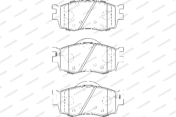 Brake Pad Set, disc brake (WBP24317A)