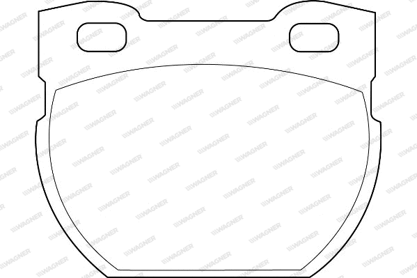 Brake Pad Set, disc brake (WBP23471A)