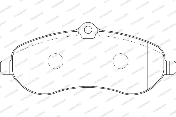 Brake Pad Set, disc brake (WBP24595A)