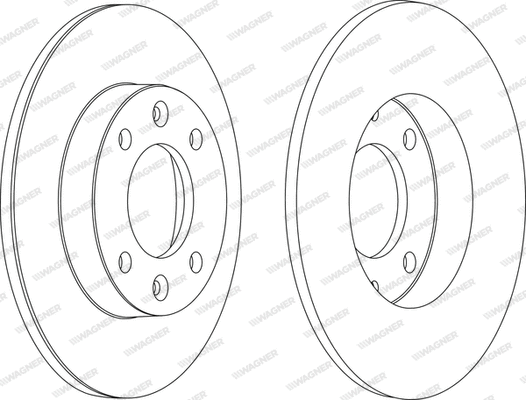 Brake Disc (WGR1178-1)