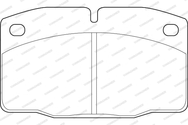 Brake Pad Set, disc brake (WBP20939A)