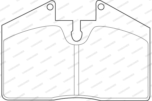 Brake Pad Set, disc brake (WBP20877A)