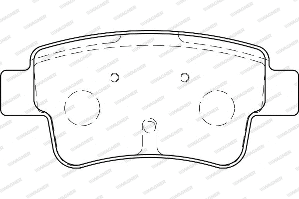 Brake Pad Set, disc brake (WBP24349A)