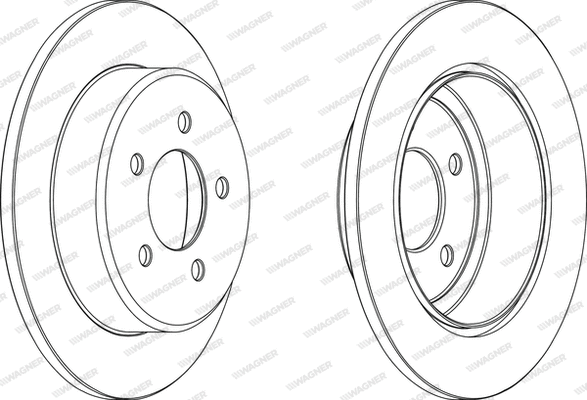Brake Disc (WGR1492-1)