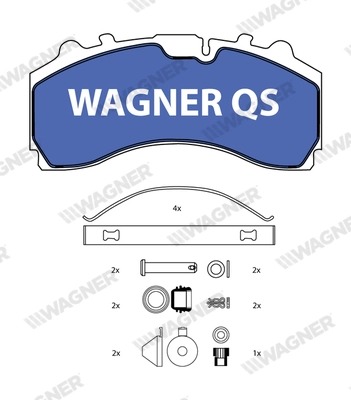 Brake Pad Set, disc brake (2924604950)
