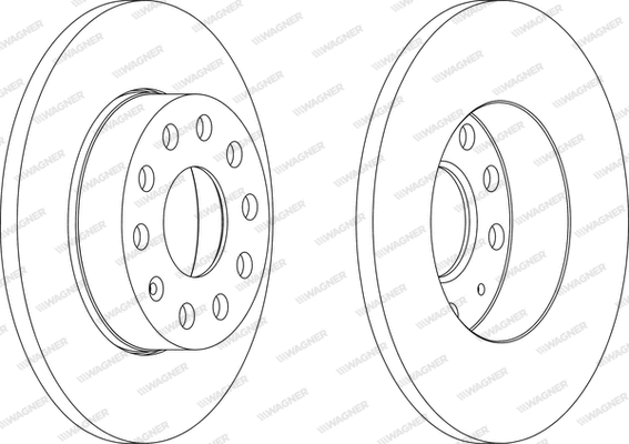 Brake Disc (WGR1276-1)