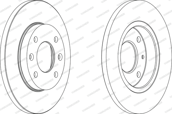 Brake Disc (WGR0995-1)