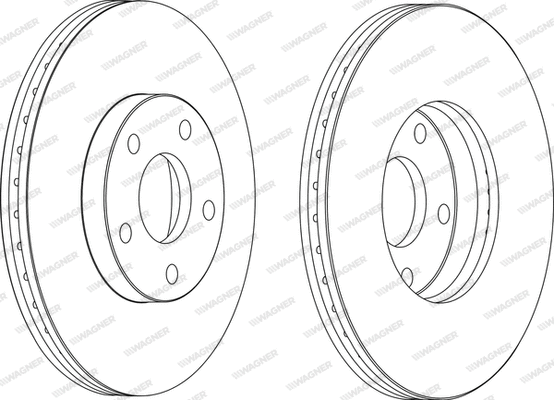 Brake Disc (WGR1172-1)