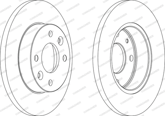 Brake Disc (WGR0055-1)