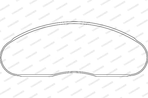 Brake Pad Set, disc brake (WBP20984A)