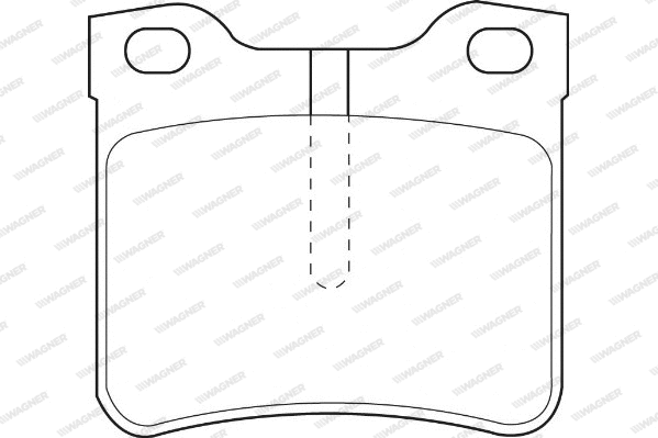 Brake Pad Set, disc brake (WBP21278C)