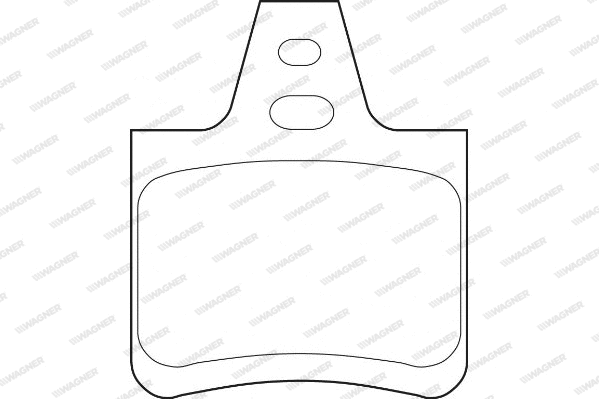 Brake Pad Set, disc brake (WBP20162A)