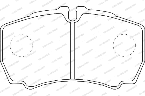 Brake Pad Set, disc brake (WBP29123A)