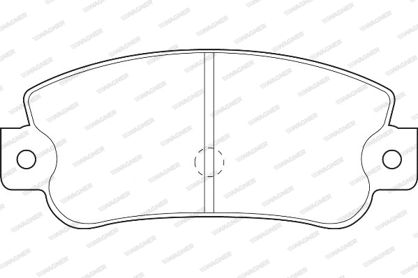 Brake Pad Set, disc brake (WBP20841B)