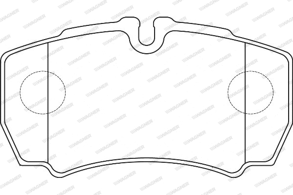 Brake Pad Set, disc brake (WBP29123B)