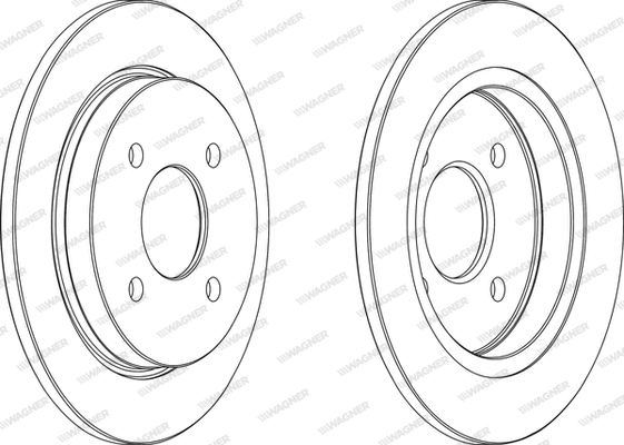 Brake Disc (WGR0281-1)