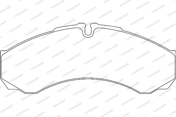 Brake Pad Set, disc brake (WBP29121A)