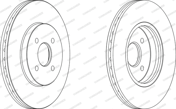 Brake Disc (WGR1195-1)