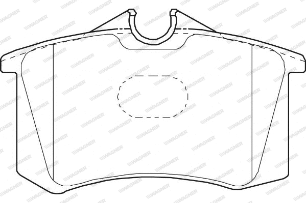 Brake Pad Set, disc brake (WBP20961G)