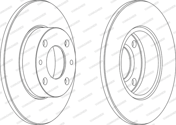 Brake Disc (WGR0083-1)