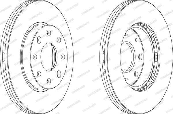 Brake Disc (WGR1279-1)