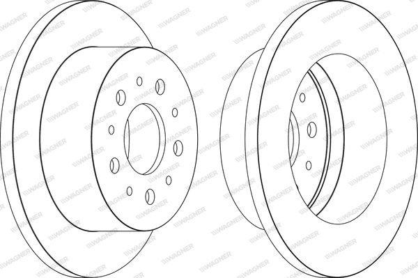 Brake Disc (WGR1653-1)