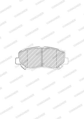 Brake Pad Set, disc brake (QC1623)