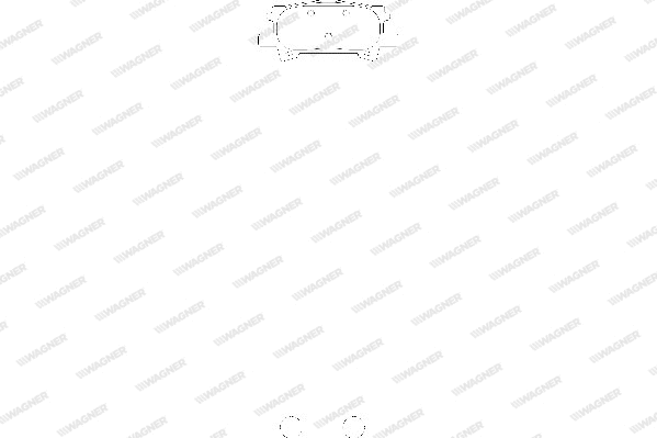 Brake Pad Set, disc brake (WBP23967A)