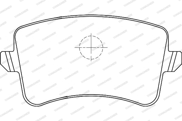 Brake Pad Set, disc brake (WBP24606A)