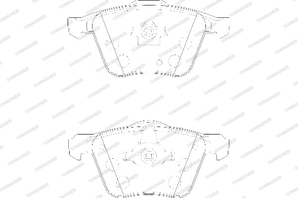 Brake Pad Set, disc brake (WBP24141A)