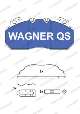 Brake Pad Set, disc brake (2909004950)