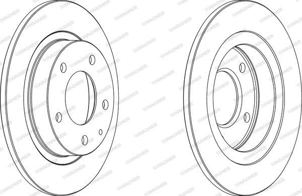 Brake Disc (WGR0524-1)