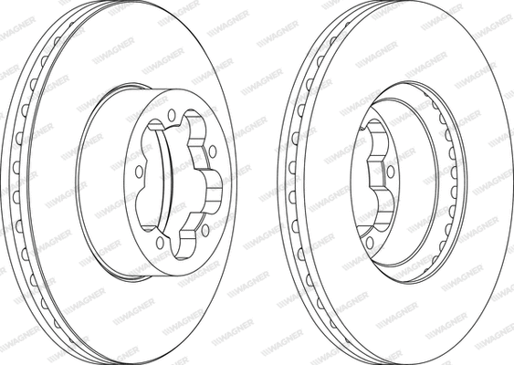 Brake Disc (WGR1555-1)