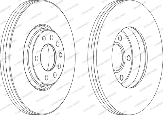 Brake Disc (WGR1261-1)