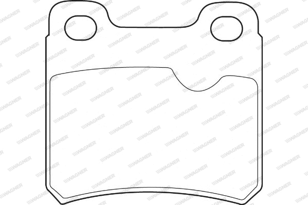 Brake Pad Set, disc brake (WBP21140A)
