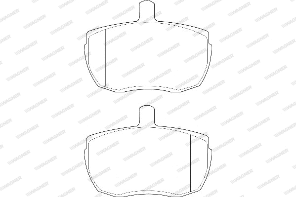 Brake Pad Set, disc brake (WBP20759A)