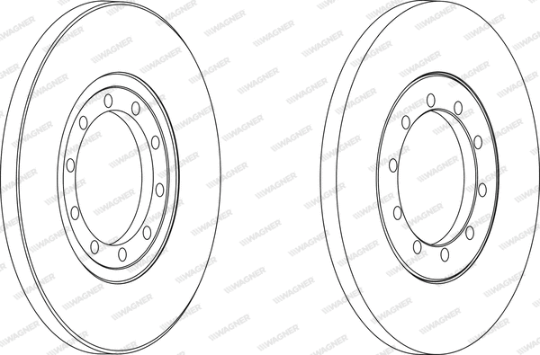 Brake Disc (WGR1537-1)
