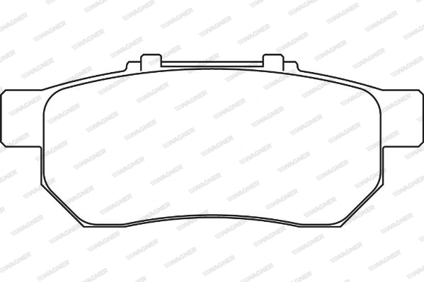 Brake Pad Set, disc brake (WBP21739A)