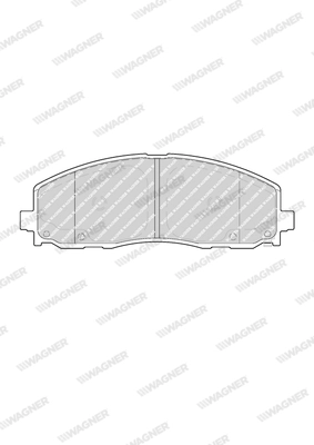 Brake Pad Set, disc brake (QC1589)