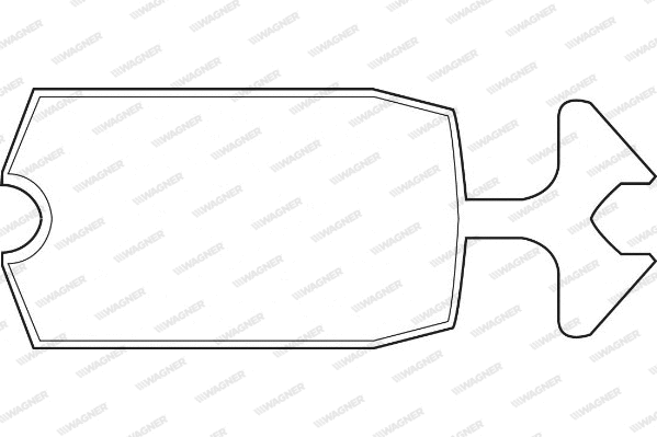 Brake Pad Set, disc brake (WBP20207A)